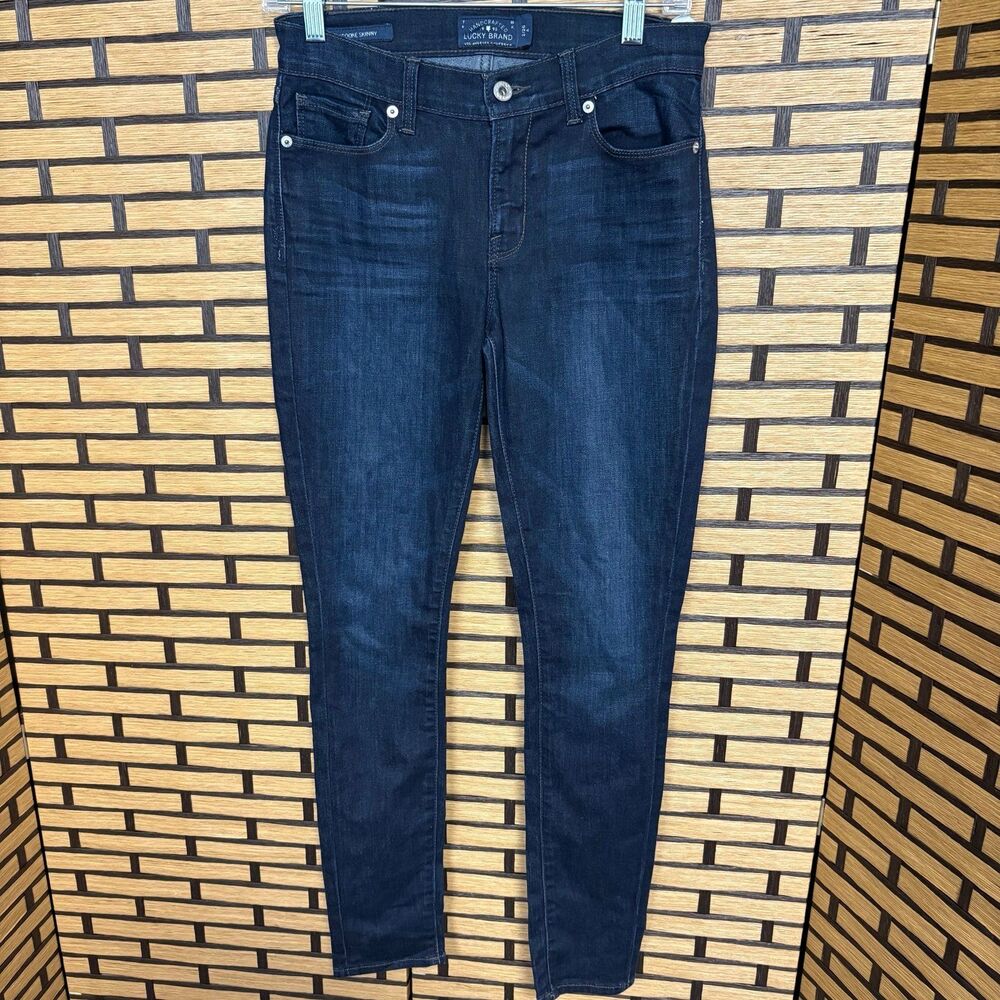 Lucky Brand Brooke Skinny Dark Wash Skinny Jeans Size 2/26A